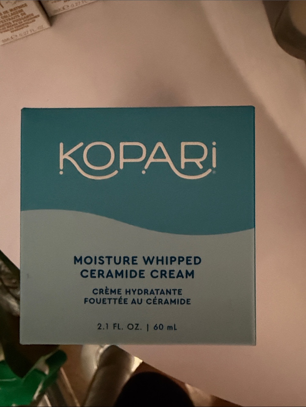 Kopari Moisture Whipped Ceramide Cream — Aqua Blue